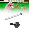 Generic Pool Cue Chalk Holder, 2 in 1 Pool Chalk