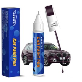 Purple Touch Up Paint for Cars,Car Paint Touch Up Pen for Deep Scratches,Car Scratch Repair Pen Auto Scratch Remover for Easy to Use and Fix(Violet Metallic)
