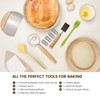 Banneton Bread Sourdough Proofing Basket - Sourdough Starter Kit Set
