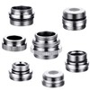 Hotop 7 Pieces Faucet Adapter Kit, Kitchen Sink Brass Aerator