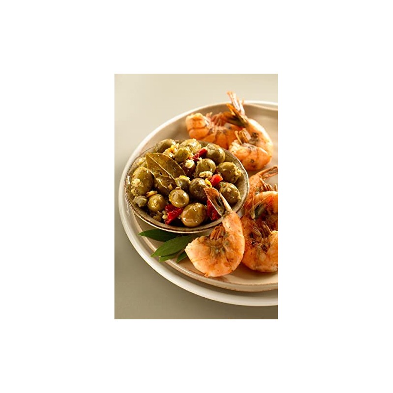 Byzantine Pitted Olive Mix, Country, 5 Pound