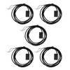 5Pcs Inductive Proximity Switch 5mm Distance IP68 Normally Open 2