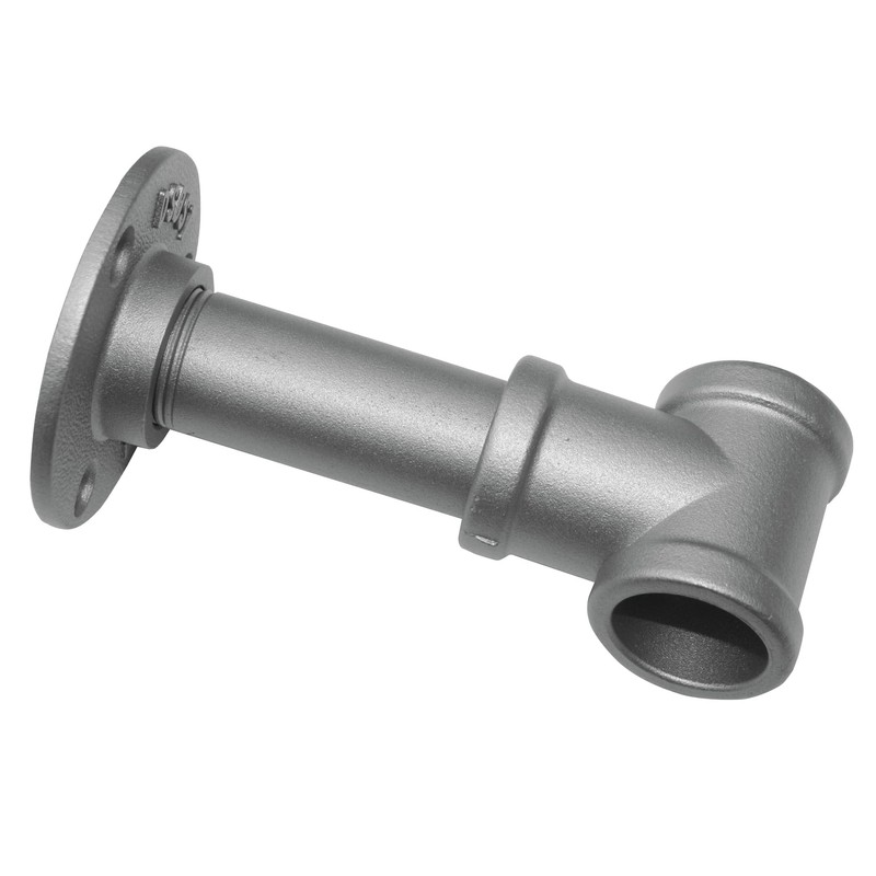 GARDINIA Industrial Home Series T Piece for Curtain Rods with
