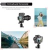 WLPREOE DSLR Camera L-Bracket Vertical Horizontal Switching Tripod Head Quick