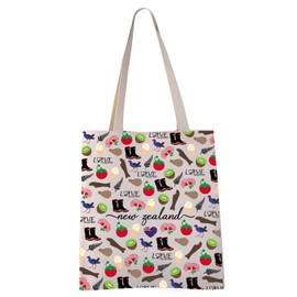 New Zealand Tote Bag New Zealand Inspired Gift New Zealand Lover Gift (New Zealand tote CA)
