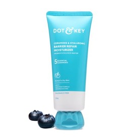 Dot & Key Crema hidratante de ceramidas con hialurónico para una hidratación intensa y fortalecimiento de la piel | Con probióticos y agua de arroz I 