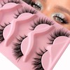 3D False Eyelashes, Cat Eye, Cat Eye Natural Artificial Eyelash
