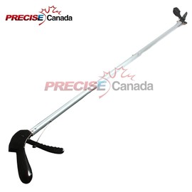 PRECISE CANADA: 84" Snake Tongs Reptile Grabber Rattle Snake Catcher Silver Wide JAW HANDLING Tool