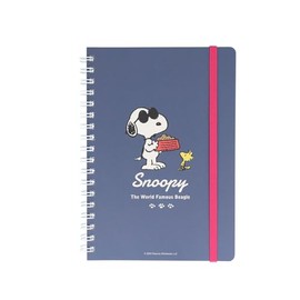Sunstar Stationery Snoopy Notebook, Ring Notebook, B6, New Life Collection, Joe Cool S2643162