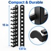 Wall-Mounted Baseball Cap Organizer for Hat Storage – Multi-Layer ABS
