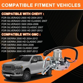 STZJAYE Fuel Filter Head with Hand Fuel Pump Housing and Heater Replacement Compatible with Chevy GM Duramax V8 6.6L Engine 2500HD 3500HD 2004-2013 Filter Head Replace OE# 12639448 904-517