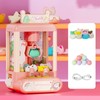 Mini Kids Claw Machine Miniature Twisting Balls Dolls Grabbing Machine