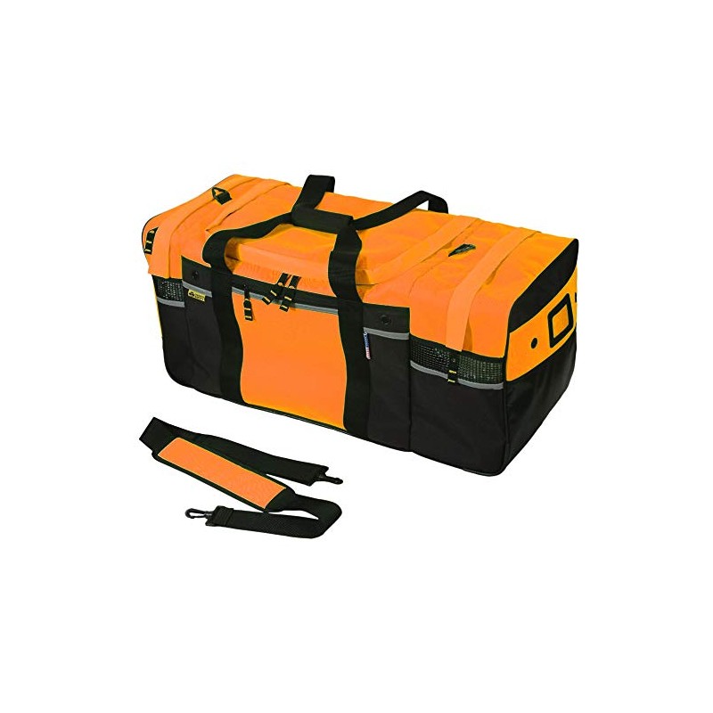 ORANGE LARGE TURNOUT GEAR BAG