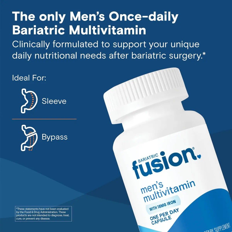 Bariatric Fusion Multivitamínico Post Cirugía Bariátrica Hombre Cápsulas
