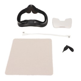 Active Air Circulation Facial Interface for Oculus Quest 2 Replace Silicone Face Cover Pad Apple Grain