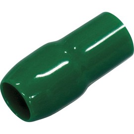 TRUSCO TCV Cap for 0.34 sq in (22.00 sq mm) Green Pack of 10 TCV22GN10