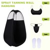 Large Spray Tan Tent Kit, Deluxe Pop Up Portable Professional