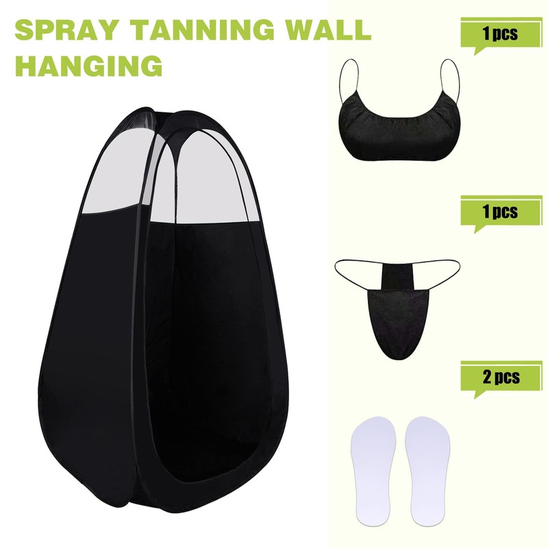Large Spray Tan Tent Kit, Deluxe Pop Up Portable Professional
