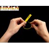 100 x plastic plumes with metal inlay by HIMEN |