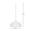 Ideen mit Herz LED Podium Pedestal, 16.4 cm High, with