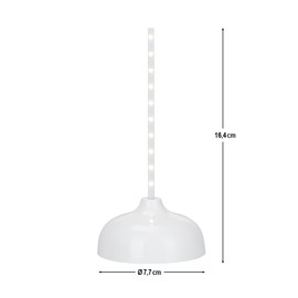 Ideen mit Herz LED Podium Pedestal, 16.4 cm High, with 20 LEDs, Suitable for the 17 cm High Magnetic Folding Fir Tree
