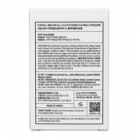 퍼셀 글루타치온 플렉서블 리포좀, 30ml, 1개 Purcell Glutathione Flexible Liposome, 30ml, 1 piece