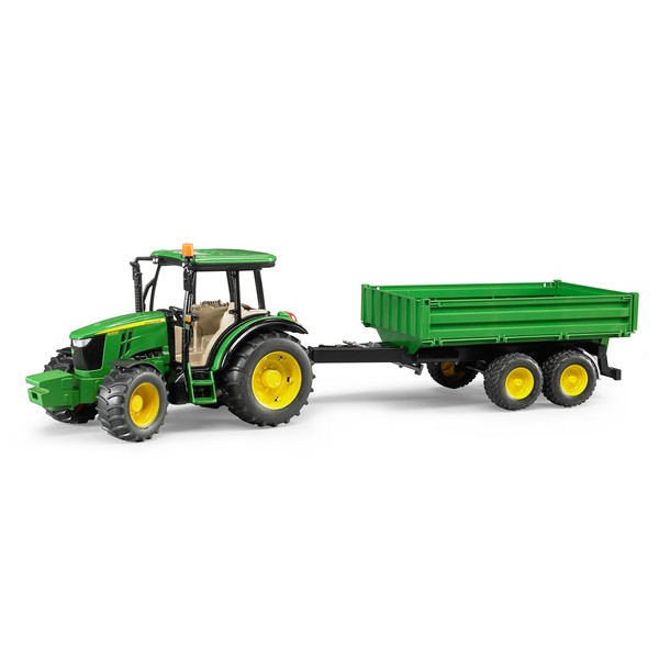 Bruder John Deere 5115M Vehicle with Trailer