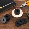 Pack of 8 rubber washers, 4 cm outer diameter 1.2