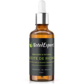Aceite de Ricino Orgánico 100% Puro y Natural - Prensado en Frío, Sin Hexanos, Sin Refinar - Para Crecimiento de Cabello, Pestañas, Cejas y Piel - Hidratante y Nutritivo