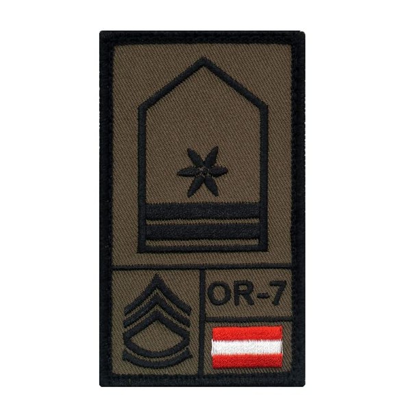 Café Viereck ® Austria Stabwachtmeister - Bundesheer Rank Patch with
