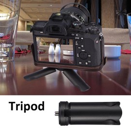 Mini Tripod, Portable Desktop Tripod Stand Mount, Anti Slip Design Small Tripod for Selfie Sticks/Mobile Phone/All Cameras