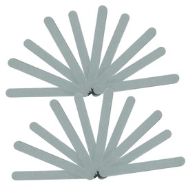 Healeved 20pcs Double-sided Grit Nail Files for Professional Manicure and Pedicure Nail Buffering Tools for Polishing Natural