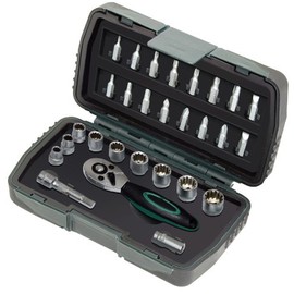 Brüder Mannesmann Tools M29185 Screw and Bit Set 28 Pieces