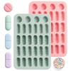 2 Pcs Suppository Molds, Tiny Silicone Molds with Silicone