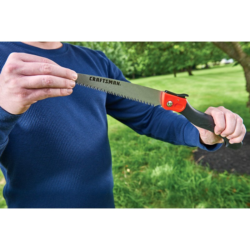 Craftsman CMXMCBA2300 10 in. Blade Folding Pruning Saw, Black