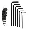 WOWOWO 7pcs 0.7mm-3mm Mini Hex Socket Wrench Wrench Screwdriver Tool