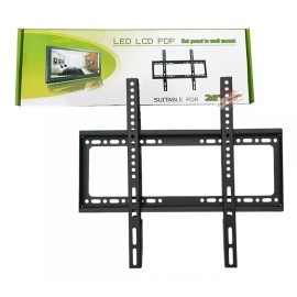 J.H. Company Soporte Metalico Fijo Pantalla Panel Tv 26 A 55 Pulgadas Color Negro