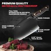Mueller Outstanding Ancient Forged Serbian Meat Cleaver Knife 6.7” Full