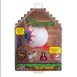 Terraria Deluxe Boss Pack: Eye of Cthulhu Boss Action Figure with Accessories