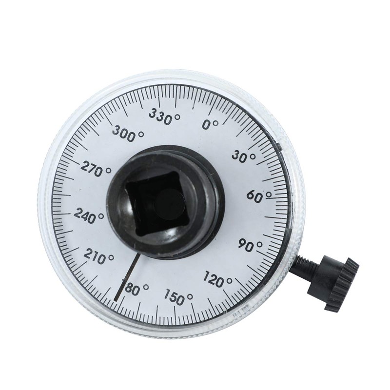 TOPWAY 1/2 Inch Drive Torque Angle Gauge Meter Wrench 0-360