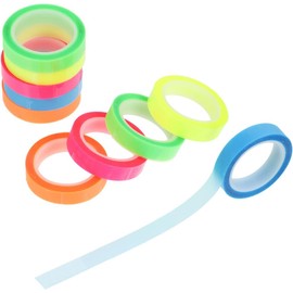 20 Rollos De Cinta Adhesiva Transparente Para Marcadores, Notas Adhesivas Resaltadoras, Impermeables Y Removibles, Para DecoracióN Y Anotaciones