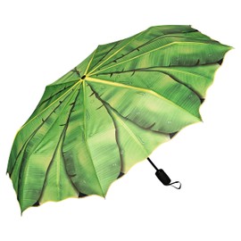 VON LILIENFELD Folding umbrella "Banana Leaves"