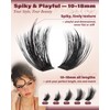 Manga Lash Clusters with Spikes Wispy Eyelash Clusters CD Curl
