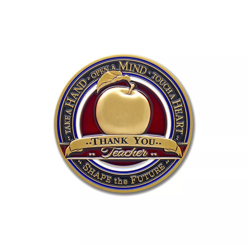 Teacher Appreciation Thank You Gift challenge coin · Make a