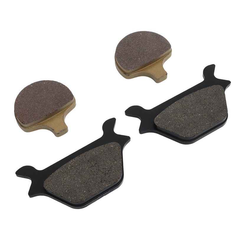 4PCs Motorcycle Front And Rear Brake Pads Brake Accessory Replacement