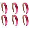Funny Girl Designs Satin Headband SET OF 6 1 Inch