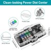 Mifrsnu Power Distribution Block, Fused Power Distribution Block Car Audio