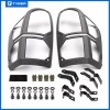 Tyger 2PC Black Tail Light Guards Fit 2016-2023 Toyota Tacoma
