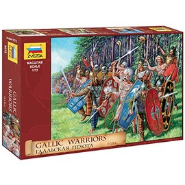 Zvezda 500788012 Plastic Model Kit 500788012-1:72 Gallic Infantry (WA) Plastic Model Kit Assembly Kit for Beginners Detailed Colourful