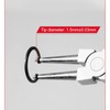 LEONTOOL Internal Snap Ring Pliers with Straight Jaw Lock Ring